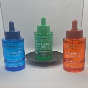 Element Hydration & Brightening Serum Set - Blue, Green, Orange